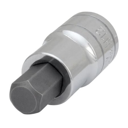 Performance Tool 1/2 In Dr. Hex Bit Socket 12Mm, W32982 W32982